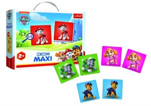 Product detail of Pexeso Maxi Tlapková patrola/Paw Patrol 24 kusů společenská hra v krabici 37x29x6cm 24m+