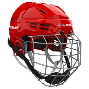 Product detail of Hokejová helma Bauer RE-AKT 55 Combo Red Senior S