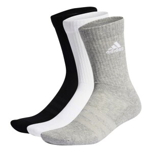 Product detail of Ponožky adidas  Cushioned Crew Socks 3 Pairs Grey/White/Black M