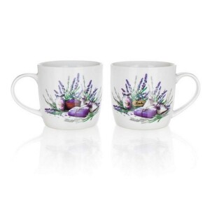 Product detail of BANQUET Sada keramických hrnků LAVENDER 360 ml, 2 ks 60JG007