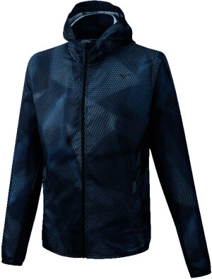 Product detail of Pánská bunda Mizuno  Printed Hoodie Jacket black S