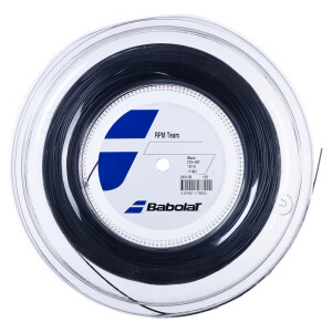 Product detail of Tenisový výplet Babolat  RPM Team Black 1,25 mm (200m)