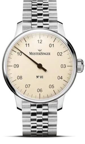 Product detail of MeisterSinger N°01 AM3303 - Ocelový náramek