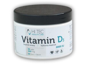 Product detail of Hi Tec Nutrition Health Line Vitamín D3 2000IU 90 tablet