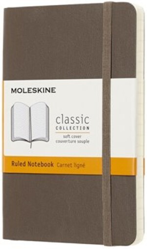 Product detail of Moleskine Zápisník měkké desky khaki linkovaný A6 96 listů