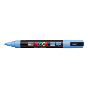 Product detail of Posca popisovač PC-5M, 1,8 - 2,5 mm, nebesky modrá (48)