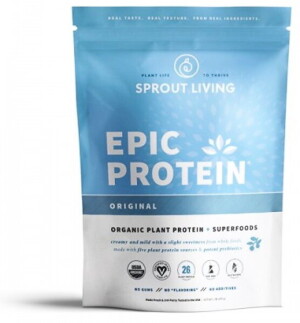 Product detail of Sprout Living Epic protein organic Natural 455 g