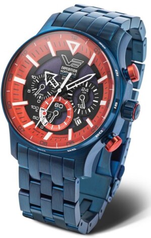 Product detail of Vostok Europe Expedition North Pole Solar Power Chronograph VR42-595D734B