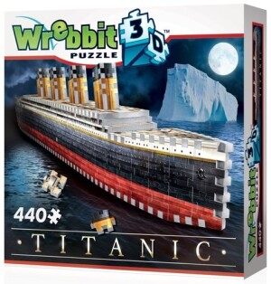 Product detail of Puzzle 3D Titanic 440 dílků