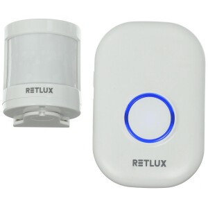 Product detail of Retlux RDB 113 Hlásič průchodu s PIR senzorem na 3V knoflíkovou baterii, dosah 100 m