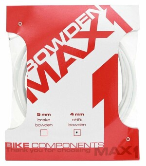Product detail of Max1 bowden 4 mm bílý balení 3 m