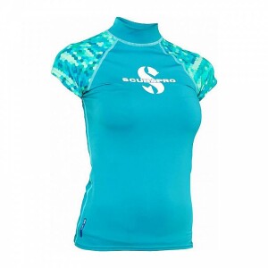 Product detail of Lycrové triko Scubapro RASH GUARD CARIBBEAN UPF50, krátký rukáv - dámské