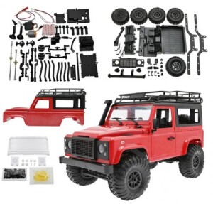 Product detail of IQ models Nesmontovaný KIT MN-90K s motorem a servem červená