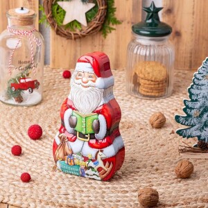 Product detail of Altom Plechová dóza na sušenky a perníčky Santa Claus 23 x 13 cm