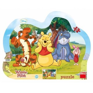 Product detail of Schovávaná s Medvídkem Pú - puzzle 25 dílků - Walt Disney