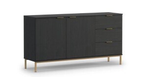 Product detail of ArtGiB Komoda PULA PL-01 | černá K2D3SZ