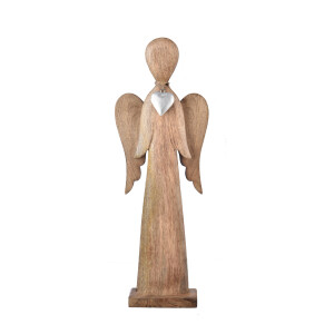 Product detail of 4Home Dekorace z mangového dřeva Angel, 57 cm