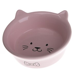 Product detail of Keramická miska kulatá Cat, růžová