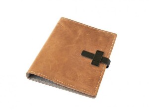Product detail of Kožený diář A5 - kůže Pull up Braun