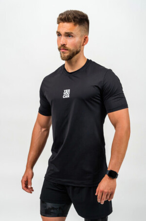 Product detail of Nebbia Performance+ Funkční Sportovní tričko Resistance 348 Black černá
