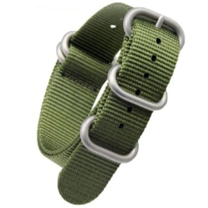 Product detail of NATO ZULU řemínek zelený 20 mm - 20 mm
