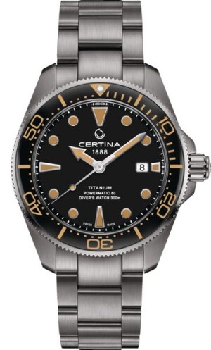 Product detail of Certina DS Action Diver Powermatic 80 Titanium C032.607.44.051.00