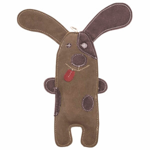 Product detail of PafDog Pejsek Willy hračka pro psy z kůže a juty, 32 cm
