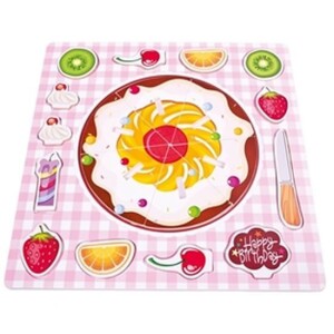 Product detail of BINO Dřevěné puzzle - Ovocný koláč