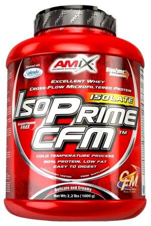 Product detail of Amix Nutrition IsoPrime CFM Isolate 1000 g dvojitá bílá čokoláda