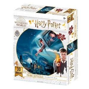 Product detail of Harry Potter 3D puzzle - Harry a Ron letící na Bradavicemi 300 dílků - Schleich Farm World