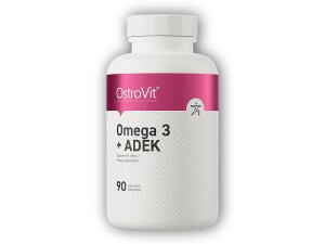 Product detail of Ostrovit Omega 3 + ADEK 90 kapslí