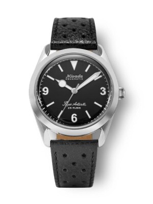 Product detail of Nivada Grenchen Super Antarctic 3.6.9 Black - Black Racing Strap