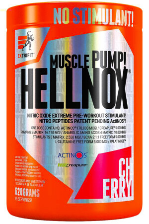 Product detail of Extrifit Hellnox 620 g pomeranč
