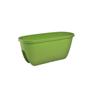 Product detail of Gardenico Balkónový květináč na zábradlí Balconia OVI zelená, pr. 60 cm