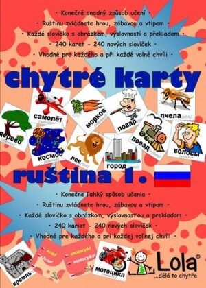 Product detail of Chytré karty - Ruština slovíčka 1