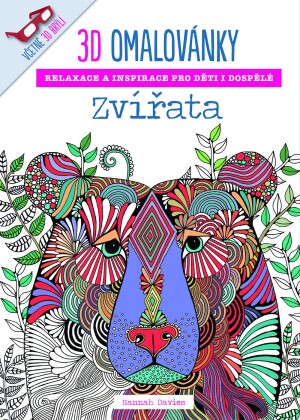 Product detail of 3D omalovánky: Zvířata - Hannah Davies