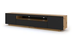 Product detail of ARTBm TV stolek AURA 200 | dub artisan/černý mat