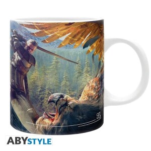 Product detail of Zaklínač keramický hrnek 320 ml - Geralt a Gryf