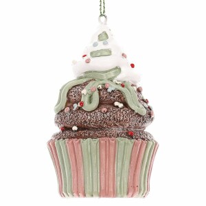 Product detail of Závěsná dekorace Muffin II, polyresin, 7 cm