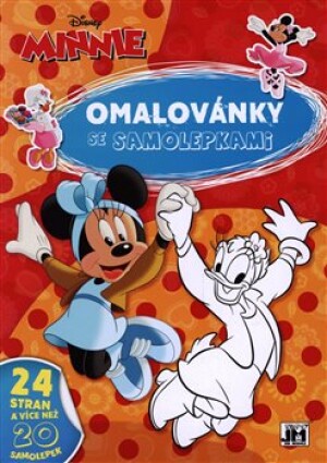 Product detail of Omalovánky A4 se samolepkami - Minnie