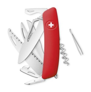 Product detail of Swiza kapesní nůž SH09R Single Hand red