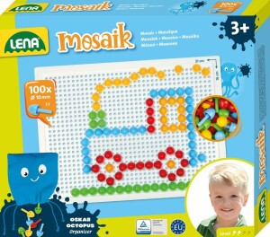 Product detail of Mozaika klobouček 1 cm hladký/100 ks - Lena