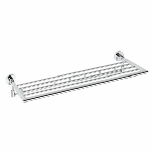 Product detail of SAPHO XR422 X-Round polička na ručníky výklopná s háčky 65 cm, stříbrná