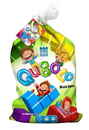 Product detail of Qubolo - Společenská hra s dřevěnými kostkami v látkovém pytlíčku STRAGOO