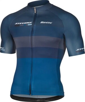 Product detail of Stevens Aero Equipe Tmavě Modrý Krátký Rukáv dres