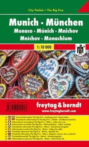 Product detail of PL 26 CP Mnichov 1:10 000 / kapesní plán města
