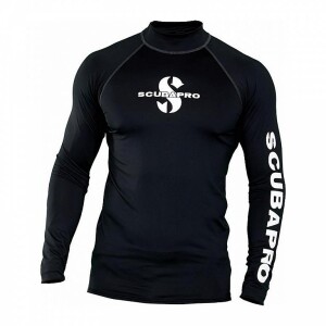 Product detail of Scubapro Pánské lycrové triko RASHGUARD BLACK UPF50, dlouhý rukáv