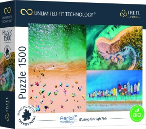 Product detail of Puzzle Aerial Mindblow: Čekání na příliv 1500 dílků - Trefl