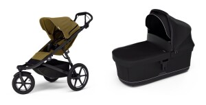 Product detail of Sportovní kočárek Thule Urban Glide 3 Nutria green + korbička Black