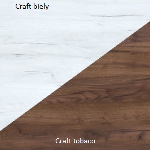 Product detail of ArtCross Komoda HUGO | 04 Barva: craft bílý / craft tobaco